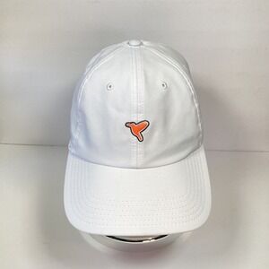 Bird Dogs White Golf Hat Ball Cap, Adjustable Back Strap, Logo, Stretchy, Sports